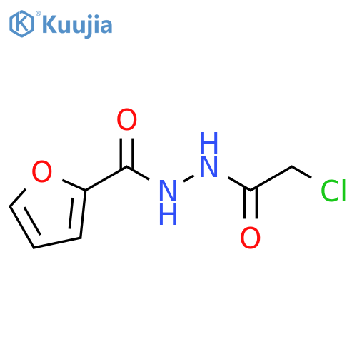 N'-(2-chloroacetyl)furan-2-carbohydrazide structure
