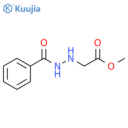 Benzoic acid, 2-(2-methoxy-2-oxoethyl)hydrazide structure