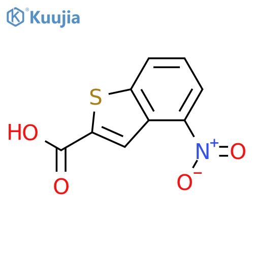 4-Nitro-benzobthiophene-2-carboxylic Acid structure