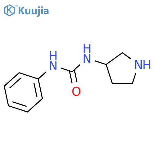 1-phenyl-3-(3-pyrrolidinyl)urea structure
