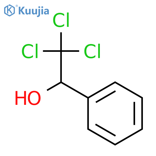 2,2,2-Trichloro-1-phenylethanol structure