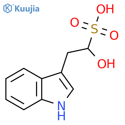 alpha-Hydroxy-1H-indole-3-ethanesulfonic acid structure
