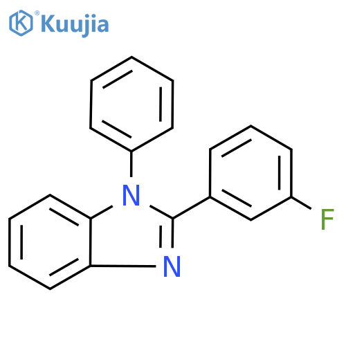 1-Phenyl-2-(3-fluophenyl)benzimidazole structure