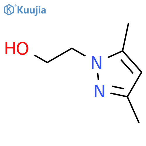 2-(3,5-dimethyl-1H-pyrazol-1-yl)ethan-1-ol structure