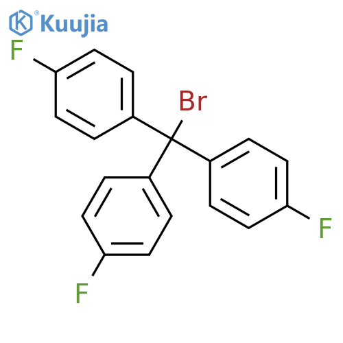 Benzene,1,1',1''-(bromomethylidyne)tris[4-fluoro- structure