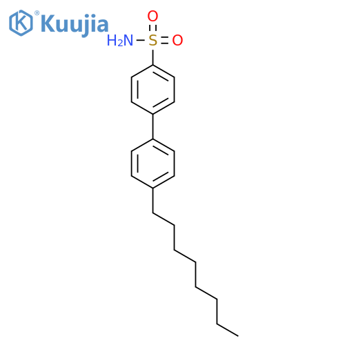 [1,1'-Biphenyl]-4-sulfonamide, 4'-octyl- structure
