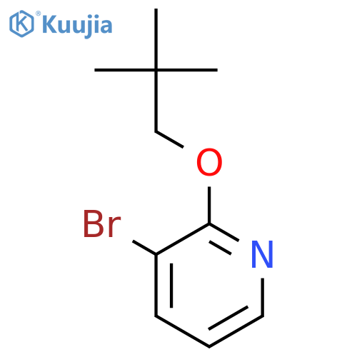 Pyridine, 3-bromo-2-(2,2-dimethylpropoxy)- structure