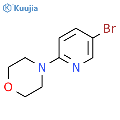 4-(5-Bromopyridin-2-yl)morpholine structure