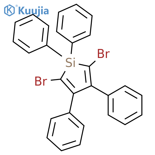 2,5-Dibromo-1,1,3,4-tetraphenylsilole structure