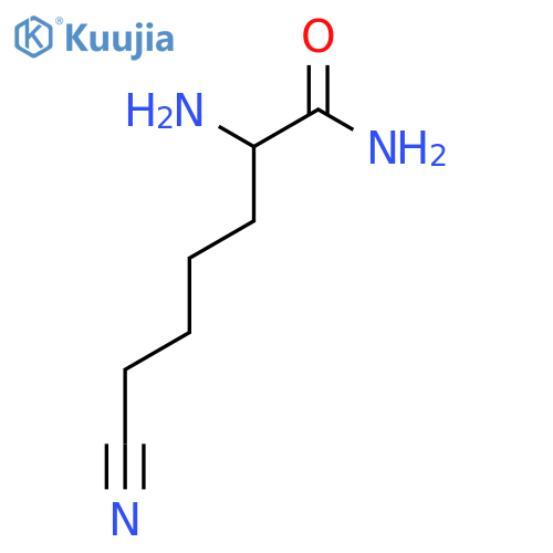 2-amino-6-cyanohexanamide structure