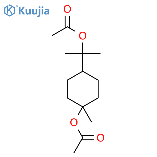 4-(acetoxy)-alpha,alpha,4-trimethylcyclohexylmethyl acetate structure
