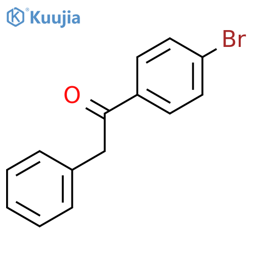 Benzyl 4-bromophenyl ketone structure
