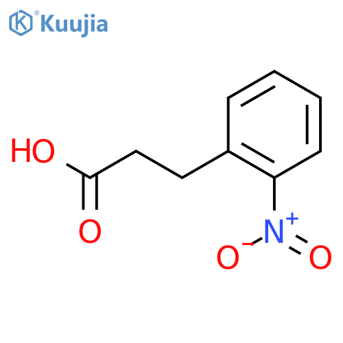 3-(2-Nitrophenyl)propanoic acid structure