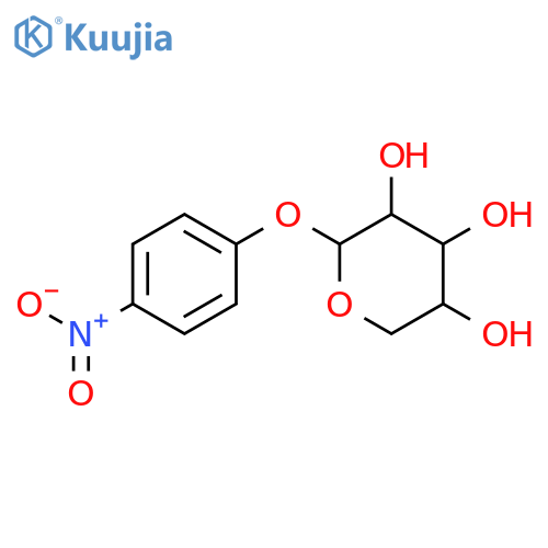 4-Nitrophenyl β-D-xylopyranoside structure