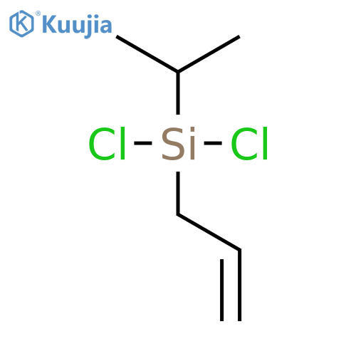 Silane, dichloro(1-methylethyl)-2-propenyl- structure