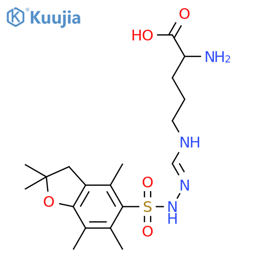 H-D-Arg(Pbf)-OH structure