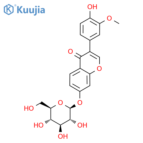 3'-Methoxydaidzin structure