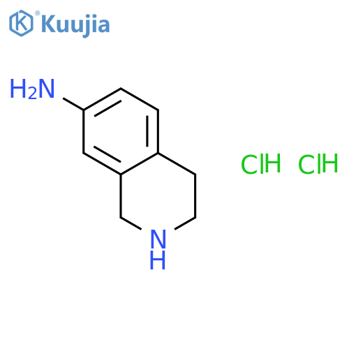 1,2,3,4-Tetrahydroisoquinolin-7-amine dihydrochloride structure