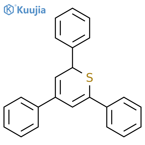 Thiopyranyl, 2,4,6-triphenyl- structure