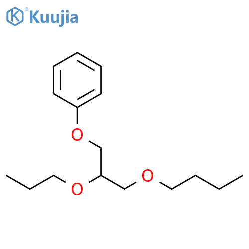 benzene, (3-butoxy-2-propoxypropoxy)- structure