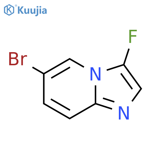 6-bromo-3-fluoro-imidazo[1,2-a]pyridine structure