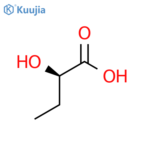 (2R)-2-hydroxybutanoic acid structure