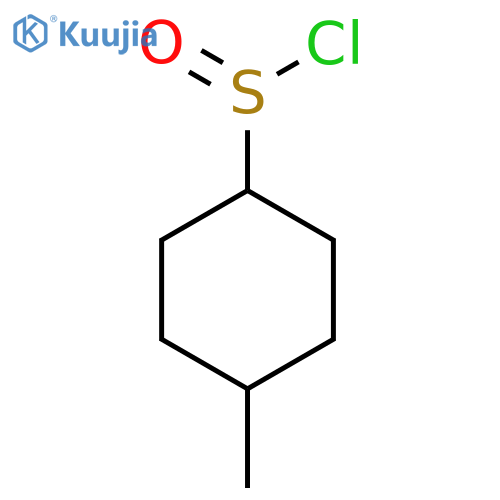 4-Methylcyclohexane-1-sulfinyl chloride structure