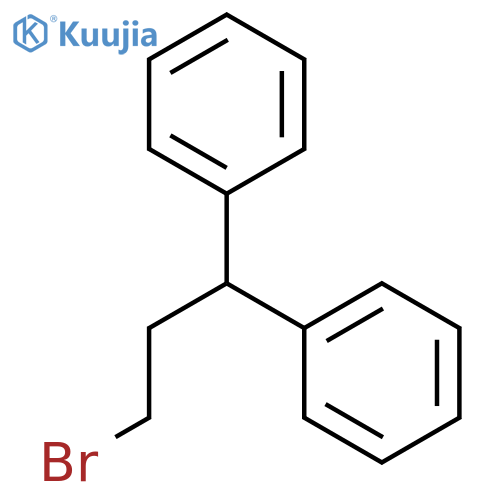 1-Bromo-3,3-diphenylpropane structure