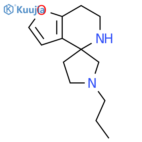 1'-propyl-6,7-dihydro-5H-spirofuro3,2-cpyridine-4,3'-pyrrolidine structure