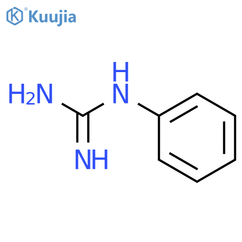 N-phenylguanidine structure