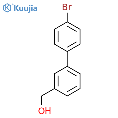 (4'-Bromo-[1,1'-biphenyl]-3-yl)methanol structure