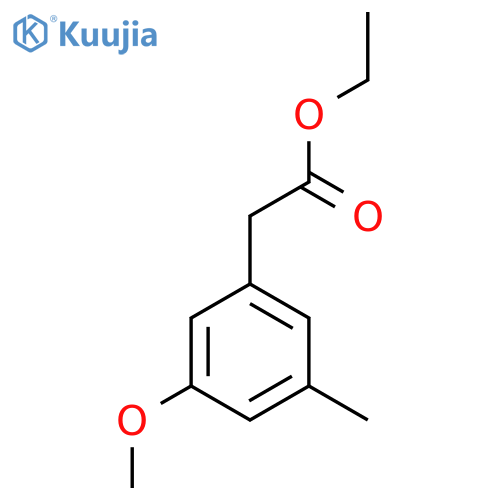 Ethyl 3-methoxy-5-methylphenylacetate structure
