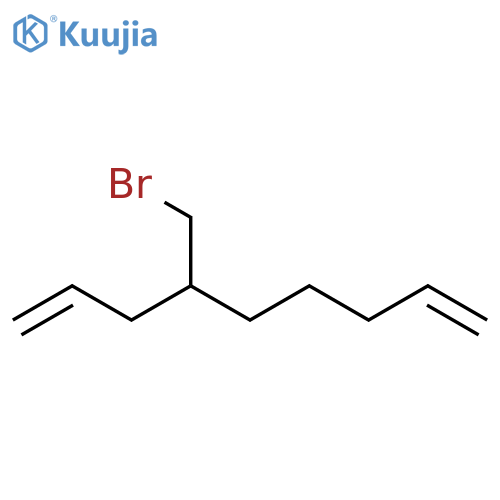 1,8-Nonadiene, 4-(bromomethyl)- structure