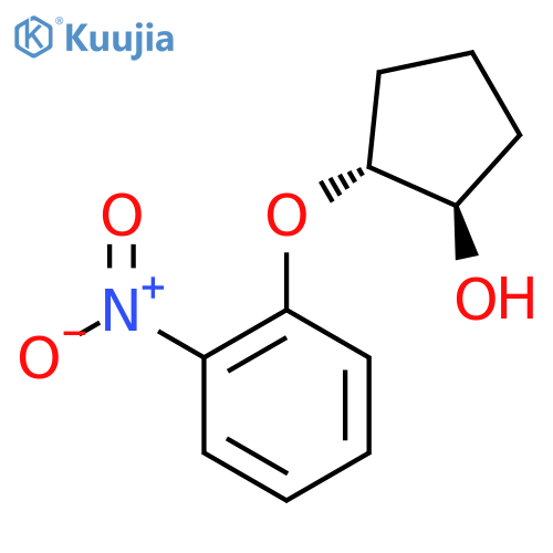 Cyclopentanol, 2-(2-nitrophenoxy)-, (1R,2R)- structure