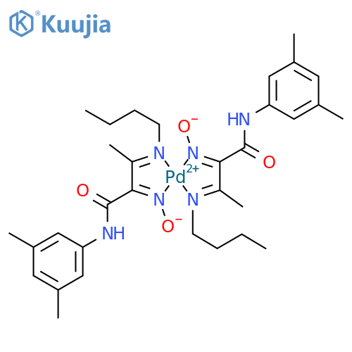 Palladium, bis[3-(butylimino)-2-oxo-3',5'-butyroxylidide 2-oximato]- (8CI) structure