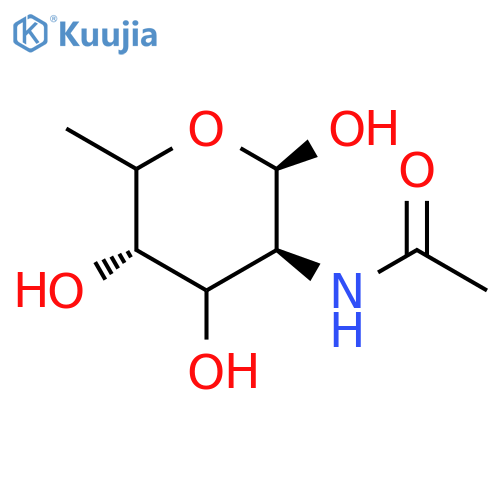 N-Acetyl-D-quinovosamine structure