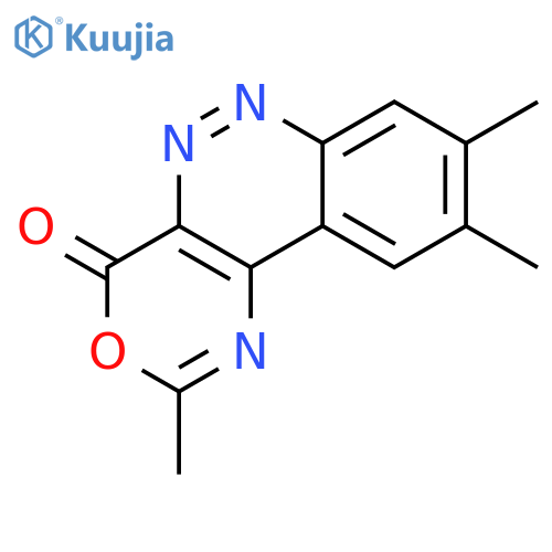4H-[1,3]OXAZINO[5,4-C]CINNOLIN-4-ONE, 2,8,9-TRIMETHYL- structure