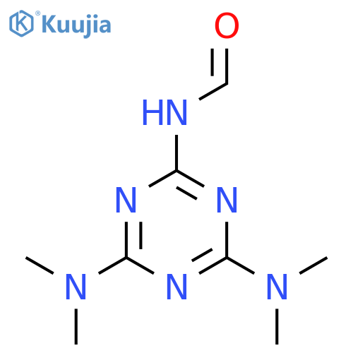 Formamide,N-[4,6-bis(dimethylamino)-1,3,5-triazin-2-yl]- structure