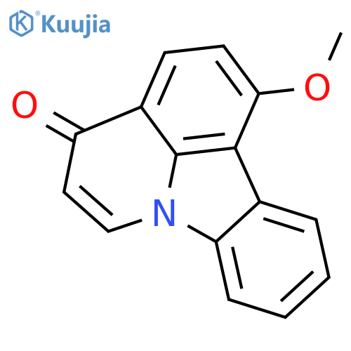4H-Pyrido[3,2,1-jk]carbazol-4-one, 1-methoxy- structure
