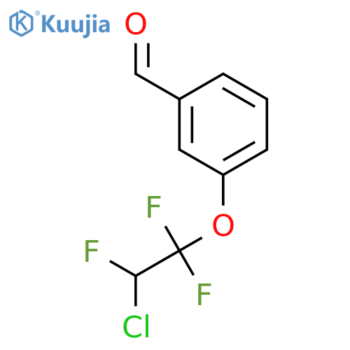 3-(2-Chloro-1,1,2-trifluoroethoxy)benzaldehyde structure