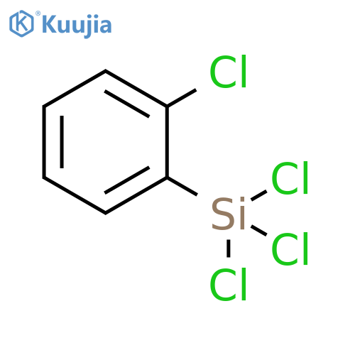 Silane, trichloro(2-chlorophenyl)- structure