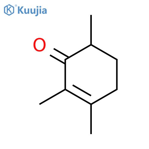 2-Cyclohexen-1-one, 2,3,6-trimethyl- structure