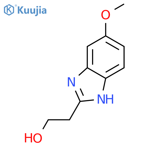1H-Benzimidazole-2-ethanol,6-methoxy- structure