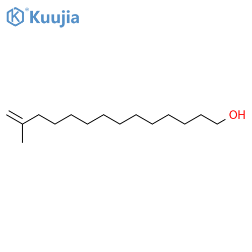 13-Tetradecen-1-ol, 13-methyl- structure