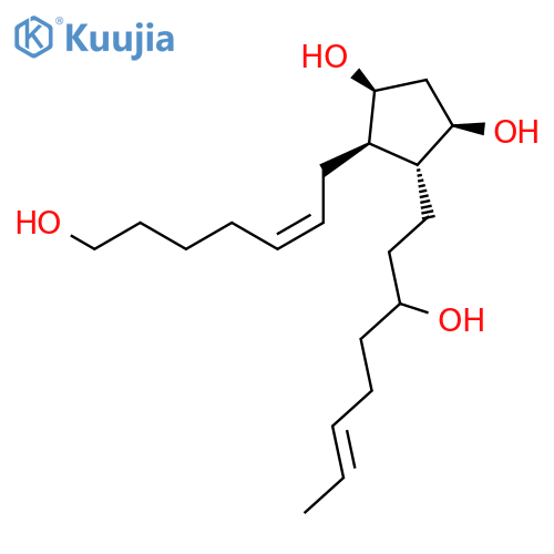 Prosta-5,18-diene-1,9,11,15-tetrol, (5Z,9a,11a,18E)- structure
