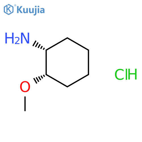 (1R,2S)-2-methoxycyclohexanamine;hydrochloride structure