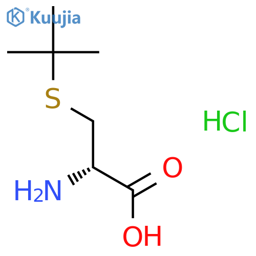 S-tert-Butyl-D-cysteine Hydrochloride structure
