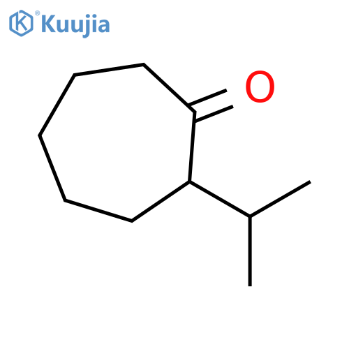2-(propan-2-yl)cycloheptan-1-one structure