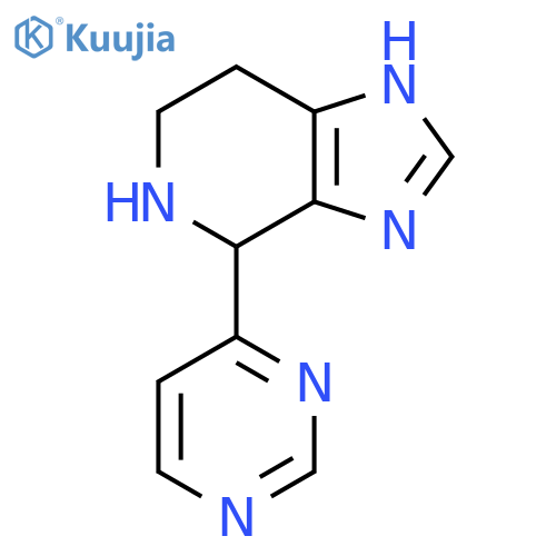 4-{3H,4H,5H,6H,7H-imidazo4,5-cpyridin-4-yl}pyrimidine structure