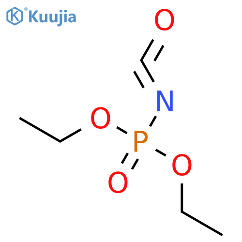 Diethoxyphosphinyl Isocyanate structure